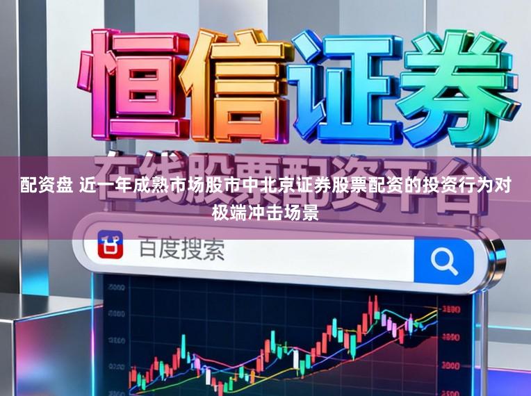 配资盘 近一年成熟市场股市中北京证券股票配资的投资行为对极端冲击场景