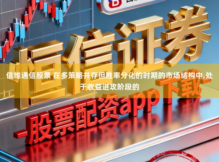信维通信股票 在多策略并存但胜率分化的时期的市场结构中,处于收益进攻阶段的
