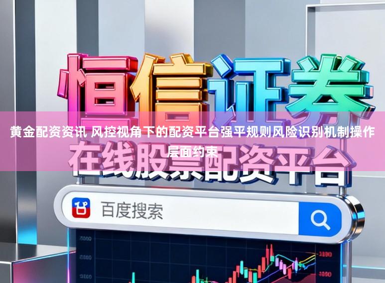 黄金配资资讯 风控视角下的配资平台强平规则风险识别机制操作层面约束