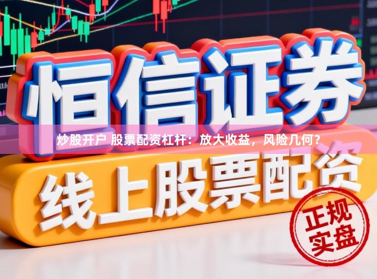 炒股开户 股票配资杠杆：放大收益，风险几何？