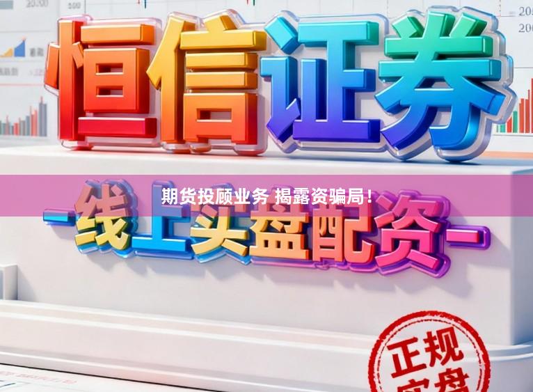 期货投顾业务 揭露资骗局！